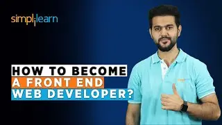 🔥 How To Become a Front end Web Developer? #Shorts #WebDevelopment | Simplilearn