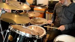 DrumFuckery no.289 - Experiment with Sabian Will Calhoun 10" Alien Disc played on floor tom, Signia