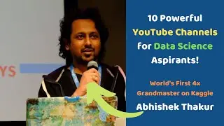 10 Powerful YouTube Channels for Data Science Aspirants! | Learn Data Science on YouTube 🤩🤩