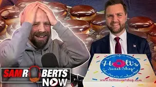 JD Vance’s Donut Shop Expedition | Sam Roberts Now LIVE