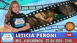 *LETÍCIA PERONI SERÁ KÉFIRA, EM REIS - A DECADÊNCIA - TEASER*