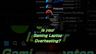 How to Fix Overheating Laptop - Set TDP Limit for CPU 💻 #youtubeshorts #shorts