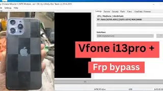 Vfone i13pro  formet cm2 crack / All Mobile frp bypass / Android 11/12