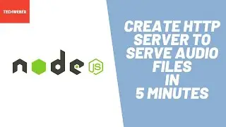 Learn how to create HTTP Audio server in Node JS ( 5 minutes )