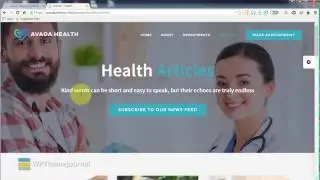 Avada Health Theme - WordPress Theme