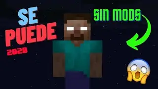 ¿Se puede invocar a Herobrine sin mods en 2020? Minecraft