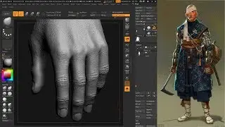 Shinobi | Game Character | Part 5 | Detailing | Zbrush