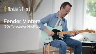 Fender Vintera 50s Telecaster Modified Demo - All Playing, No Talking