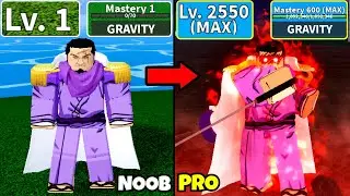 Beating Blox Fruits as Fujitora! Lvl 0 to Max Lvl Full Human v4 Awakening Noob to Pro in Blox Fruits