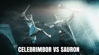 CELEBRIMBOR VS SAURON Middle Earth Shadow Of Mordor All Cutscenes