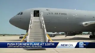 128th Wing competes to host KC-46 tanker shown in Milwaukee Air Show