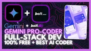 Bolt.DIY + Gemini 2.0 Pro: Develop a Full-stack App 100% FREE Without Writing Code! (OPENSOURCE)