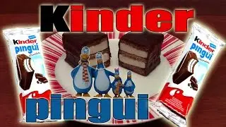 Как сделать Kinder Pingui (Киндер Пингви) Простой недорогой рецепт