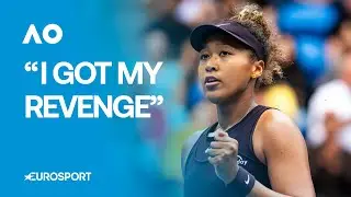 On-Court Interview: Naomi Osaka reacts after her 'statement win' against Karolina Muchova 💪