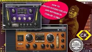 How To Create Ducked SMOOTH Delay/REVERB In Cubase 12