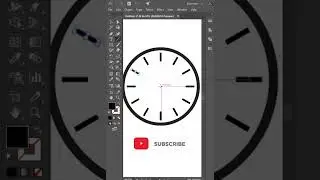 Clock in adobe illustrator 