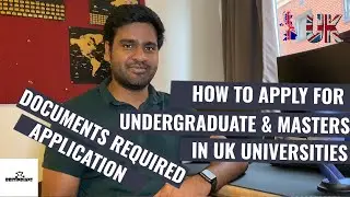 How to apply to UK Universities for Undergraduate and Master's | Application process | Study in UK