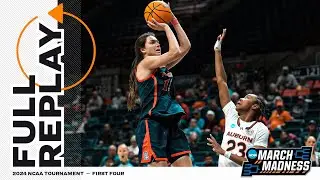 Arizona vs. Auburn - 2024 NCAA women’s First Four | FULL REPLAY