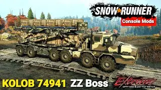 New Truck KOLOB 74941 ZZ Boss in SnowRunner Phase 6 Update