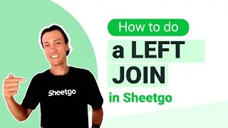 How to perform a LEFT JOIN in Google Sheets