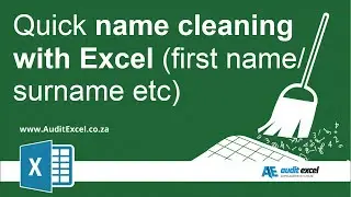 Names in Excel (quick split, combine, reverse)