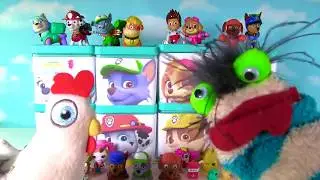 Huge PAW PATROL Surprise Blind Boxes Show - Shopkins Mashems Chocolate Suprises Eggs