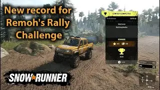 SnowRunner | Remoh's Rally Challenge with my Drifter (Khan Sentinel Tweak)