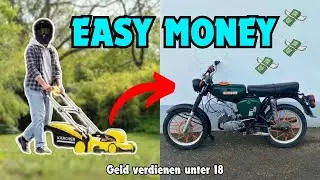 Wie DU dir jedes MOPED leisten kannst (Geld verdienen unter 18 Jahre)