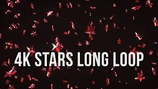 Falling Diamond Stars Video Background Long Loop Half Hour | Screensaver Live Wallpaper