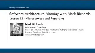 Lesson13 - Microservices and Reporting