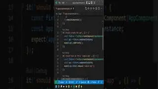 Angular Unit testing with jasmine fdescribe xdescribe fit xit #Shorts