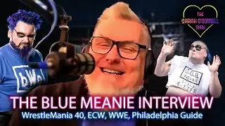 The Blue Meanie interview - WrestleMania 40, ECW, WWE, Philadelphia, BWO, career shoot interview!