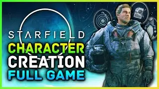 Starfield - FULL Character Creator In 4K! All Backgrounds, Traits, Sliders & Options!