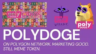 PolyDoge - Meme Coin. On Polygon Network. Need Shades. Marketing OPOP?