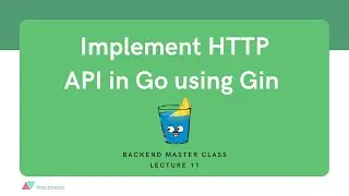 [Backend #11] Implement RESTful HTTP API in Go using Gin