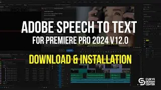 Installation of Speetch to Text in Premier Pro
