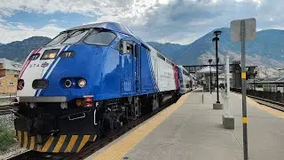 [4K] – Full Ride – Salt Lake City's UTA FrontRunner – Northbound – Provo – Ogden