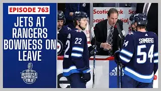 Winnipeg Jets at New York Rangers tonight, Rick Bowness on medical leave