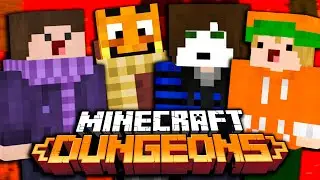 Vier YOUTUBER spielen MINECRAFT DUNGEONS! #01