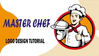 Logo design Illustrator: Learn How to create a Modern Food Logo design process from start to finish