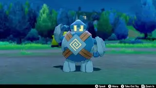 Golett In Camp - Pokemon Sword & Shield