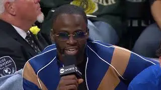 Draymond Greens Sideline Interview During Suns vs Warriors | October 24, 2023