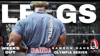 Mr Olympia 2024 series | Legs workout  7,5 weeks out | Samson Dauda