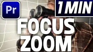 Zoom Into Specific Part Of Video In Premiere Pro | Focus Zoom Tutorial