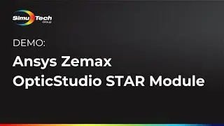 Ansys Zemax OpticStudio STAR module