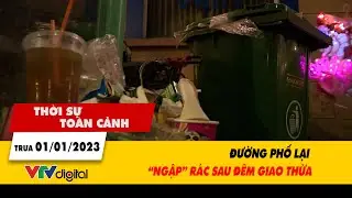 Thời sự toàn cảnh 1/1: Đường phố lại 'ngập' rác sau đêm giao thừa| VTV24