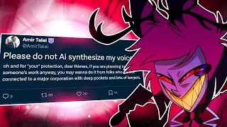 The Hazbin Hotel Voice Actor AI Controversy Explained