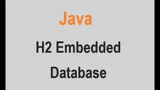 Desktop App in Java with H2 Embedded Database