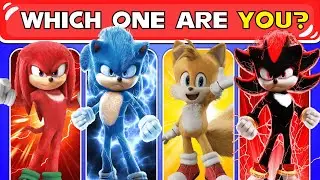 Which SONIC 3 Character Are You? 🦔🔵⚡️ | SONIC 3 MOVIE QUIZ