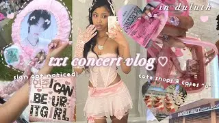 txt concert weekend vlog ♡ vip day 1&2 in duluth! (kpop store, j-beauty shopping, cute cafes ♡)